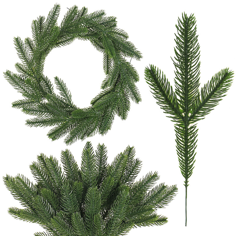 Christmas Tree Artificial - Künstliche Kiefernzweige, Künstliche Kiefernnadeln, Grüne Dekorationen,