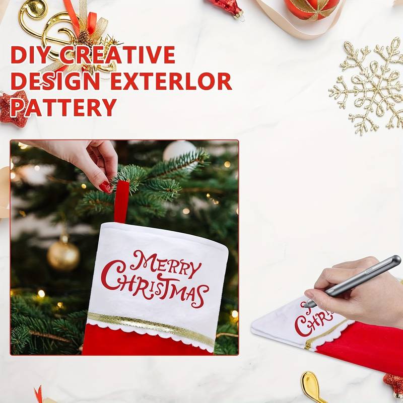 1/3/6 Stück Weihnachtsstrümpfe – Christmas Stocking Hanging Bewertung und Preis
