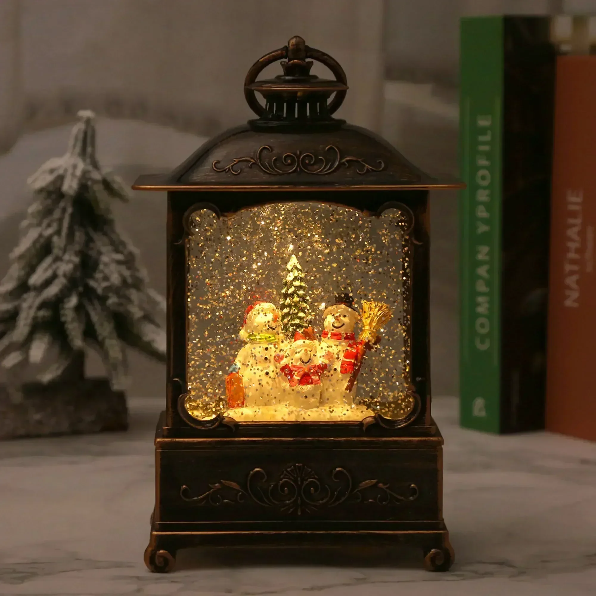 Weihnachts-Schneekugel-Laterne – Snow Globe Musical Bewertung und Preis